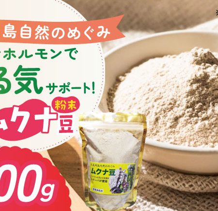 やる気と元気のムクナ豆パウダー 300g